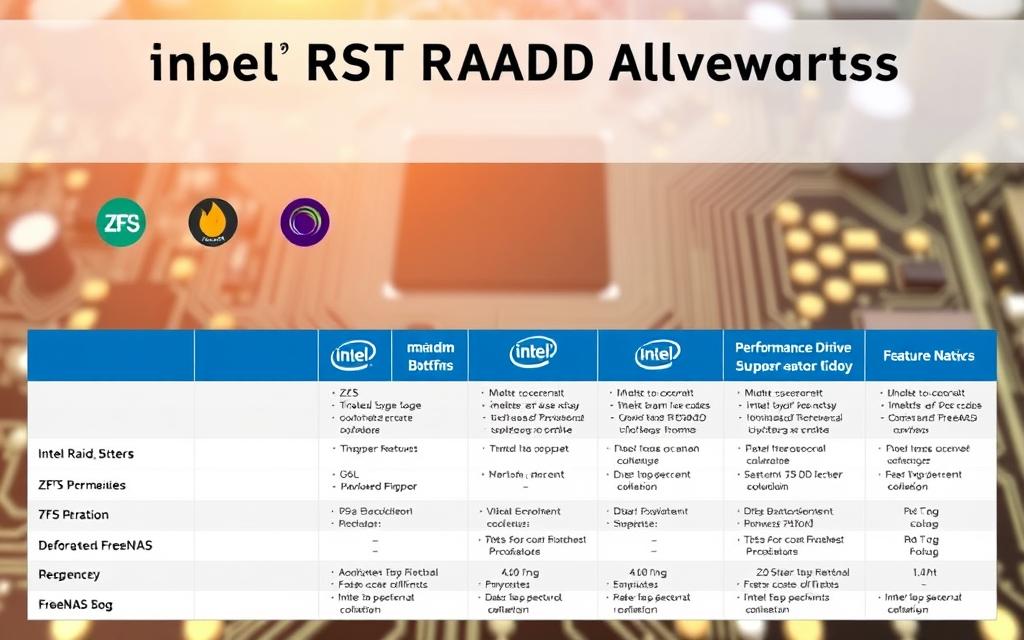 Intel RST RAID alternatives comparison