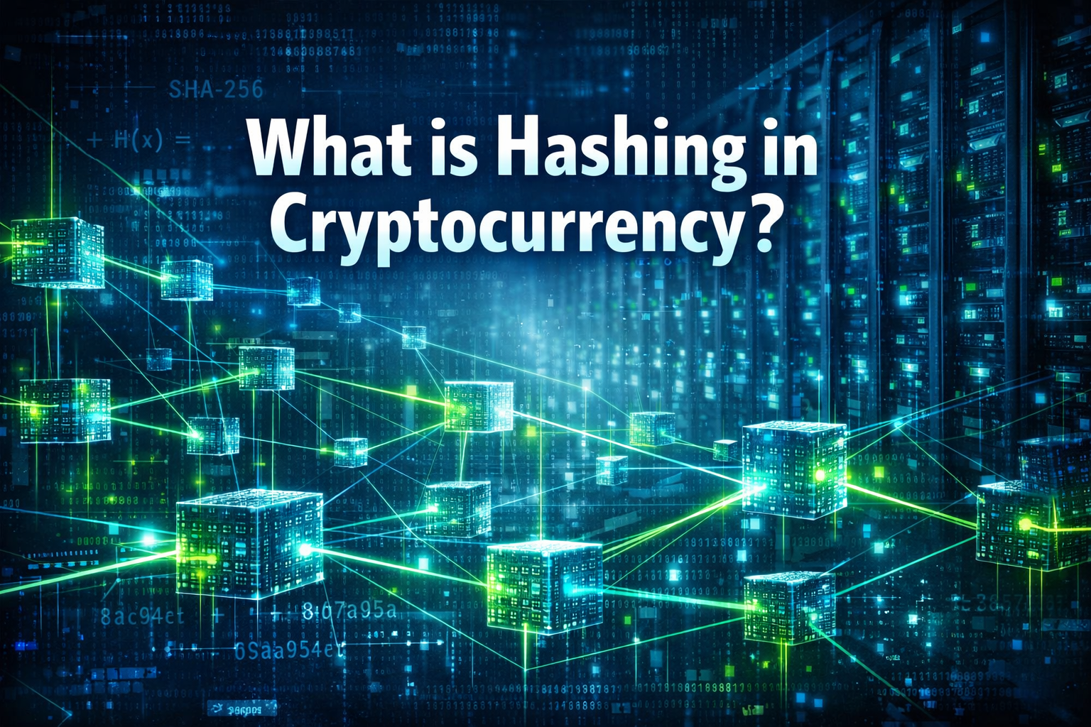 What is hashing in cryptocurrency?